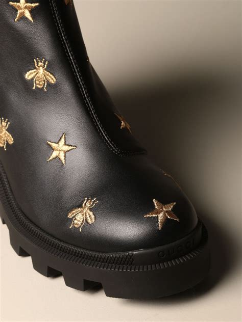 gucci boots w bees